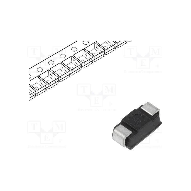 3 pcs x VISHAY - BZG03C30-M3-08 - Diode: Zener, 3W, 30V, SMD, , SMA, single diode
