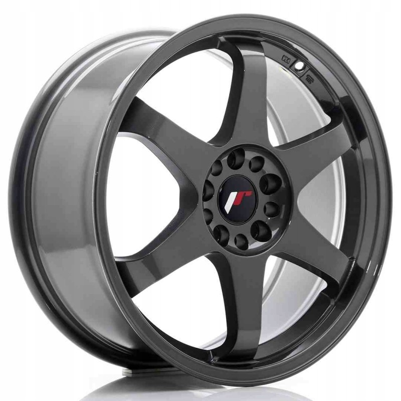 JR Wheels JR3 18x8 ET40 5x100 108 Gun Metal