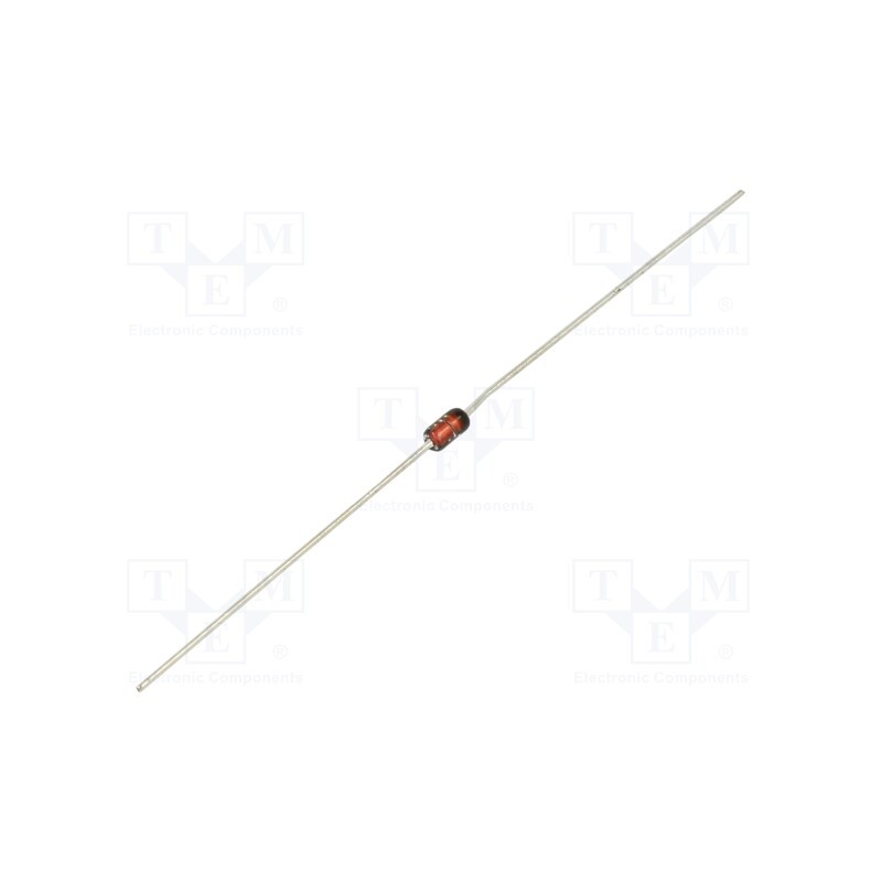 25 pcs x DC COMPONENTS - BZX55C3V6 - Diode: Zener, 0.5W, 3.6V, , DO35, single diode, Ufmax: 1V