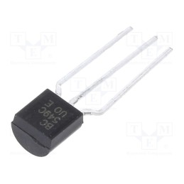 1 pcs x DIOTEC SEMICONDUCTOR - BC549C - Transistor: NPN, bipolar, 30V, 0.1A, 500mW, TO92