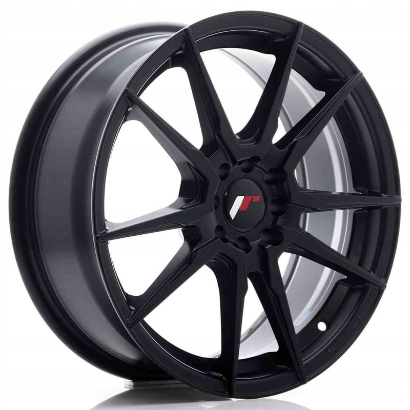 JR Wheels JR21 17x7 ET25 4x100 108 Matt Black