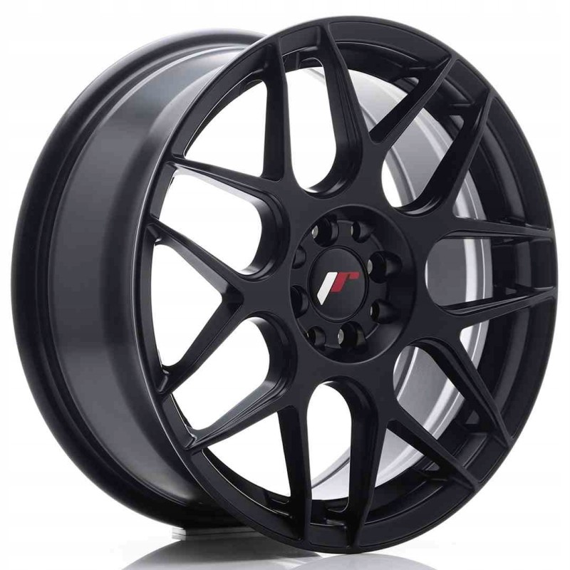 JR Wheels JR18 17x7 ET40 4x100 108 Matt Black