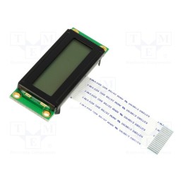 1 pcs x DISPLAY ELEKTRONIK - DEM 16223 SYH-PY - Display: LCD, alphanumeric, STN Positive, 16x2, 53x20x7.5mm, LED