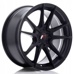 JR Wheels JR21 17x8 ET25 4x100 108 Matt Black