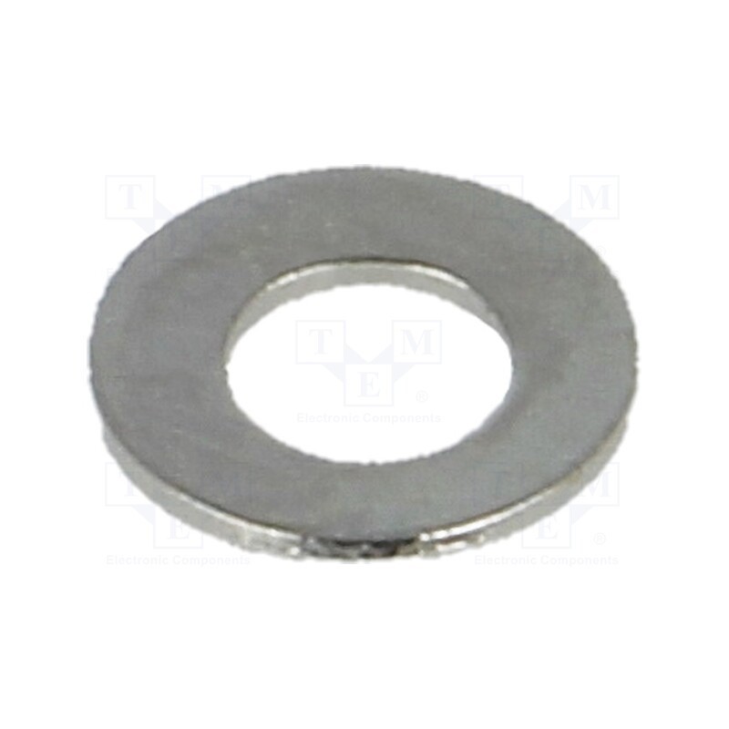 200 pcs x BOSSARD - 1759639 - Washer, round, M2, D4.5mm, h0.3mm, brass, Plating: nickel, BN 566