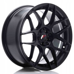 JR Wheels JR18 17x8 ET35 4x100 114 Matt Black