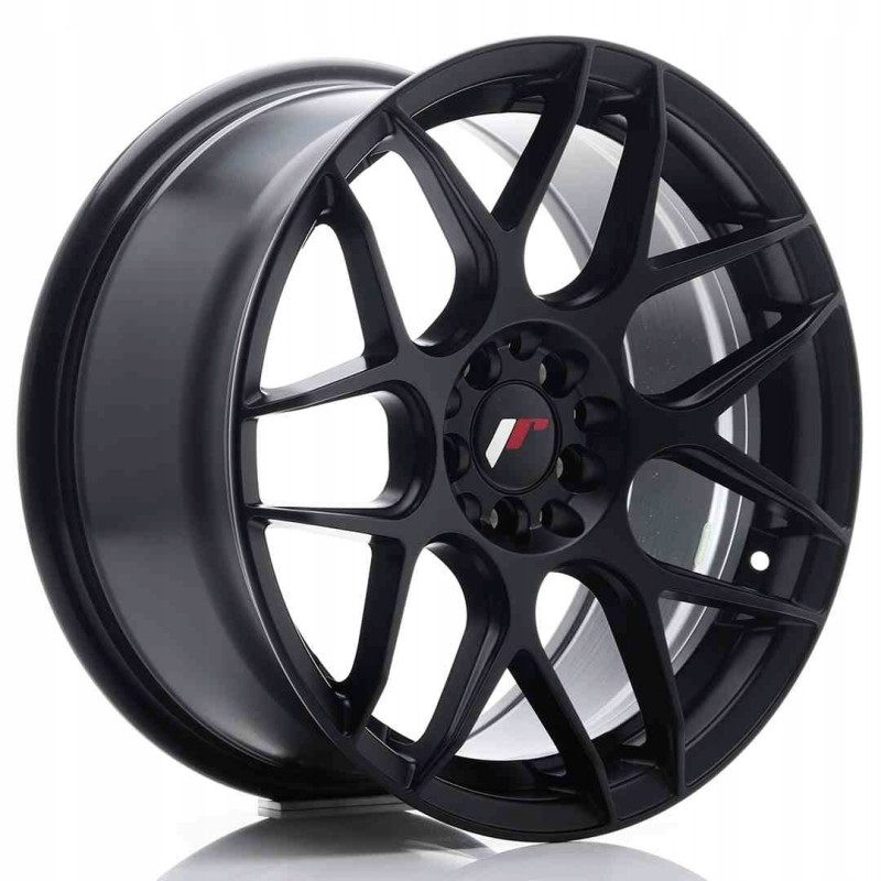 JR Wheels JR18 17x8 ET35 4x100 114 Matt Black