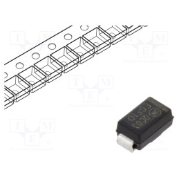3 pcs x ONSEMI - EGF1D - Diode: rectifying, SMD, 200V, 1A, 50ns, SMA, Ufmax: 1V, Ifsm: 30A, 2W