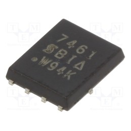 1 pcs x VISHAY - SI7461DP-T1-GE3 - Transistor: P-MOSFET, unipolar, -60V, -8.6A, Idm: -60A, 1.2W
