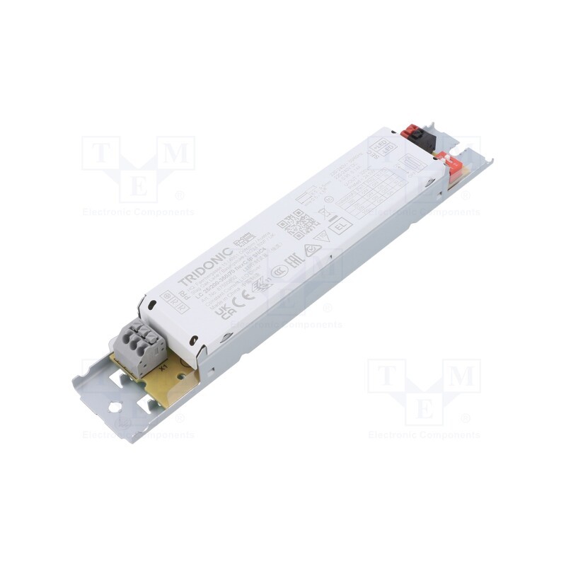 1 pcs x TRIDONIC - LC 25W 200-350ML 70V FLEXC LP SNC4 - Power supply: switched-mode, LED, 25W, 25÷70VDC, 200÷350mA, IP20