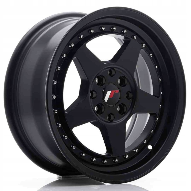 JR Wheels JR6 16x7 ET35 4x100 114 Matt Black