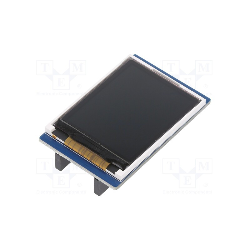 1 pcs x WAVESHARE - 19579 - Display: LCD, graphical, 160x128, 52x34.5mm, 1.8', PIN: 40, RGB