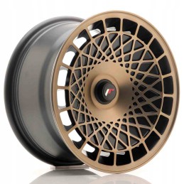 JR Wheels JR14 15x8 ET20 25 Blank Black Bronze Fin