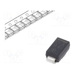 10 pcs x VISHAY - B130-E3/5AT - Diode: Schottky rectifying, SMD, 30V, 1A, SMA,