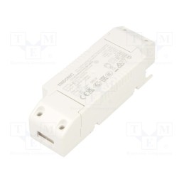 1 pcs x TRIDONIC - LC 25/600/42 FIXC SR SNC2 - Power supply: switched-mode, LED, 25W, 42÷60VDC, 600mA, 198÷264VAC