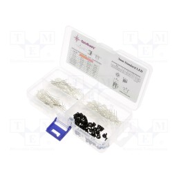 1 set x OPTOSUPPLY - OKLEDT31203A - Kit: LED, THT, 3mm, 170pcs, white warm,natural white,white cold