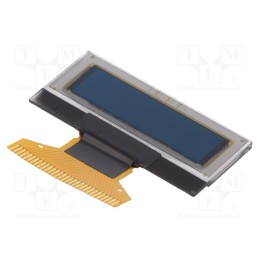 1 pcs x DISPLAY ELEKTRONIK - DEP 128032D-W - Display: OLED, graphical, 1.04', 128x32, Dim: 33.4x14.5x1.65mm