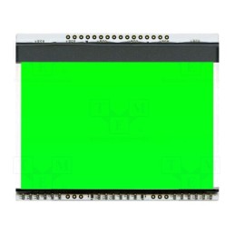 1 pcs x DISPLAY VISIONS - EA LED78X64-E - Backlight, EADOGXL160, LED, 78x64x3.8mm, green