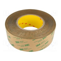 1 rol x 3M - 3M 468 MP - Tape: fixing, W: 12mm, L: 55m, Thk: 0.13mm, acrylic, transparent, 10GΩ