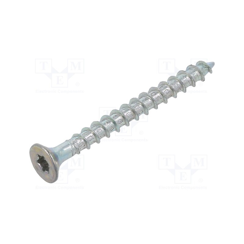 200 pcs x BOSSARD - 3336942 - Screw, for wood, 3x30, Head: countersunk, Torx®, TX10, WIROX®, SPAX®