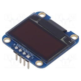 1 pcs x DISPLAY ELEKTRONIK - DEP 128064F1-Y - Display: OLED, graphical, 1', 128x64, Dim: 27.3x27.3x2.37mm, yellow