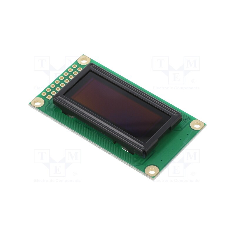 1 pcs x RAYSTAR OPTRONICS - REG005016AWPP5N00100 - Display: OLED, graphical, 1.26', 50x16, Dim: 58x32x10mm, white