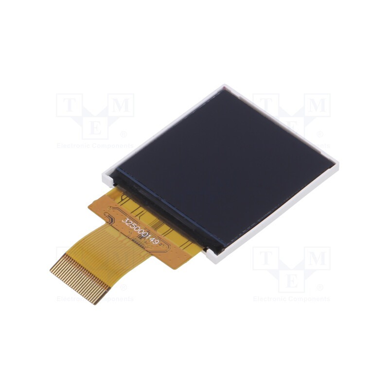 1 pcs x DISPLAY ELEKTRONIK - DEM 240240A VMH-PW-N - Display: TFT, 1.54', 240x240, Illumin: LED, Dim: 31.5x35x2.3mm