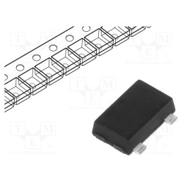 5 pcs x TOSHIBA - SSM3K333R,LF(B - Transistor: N-MOSFET, unipolar, 30V, 6A, 1W, SOT23F