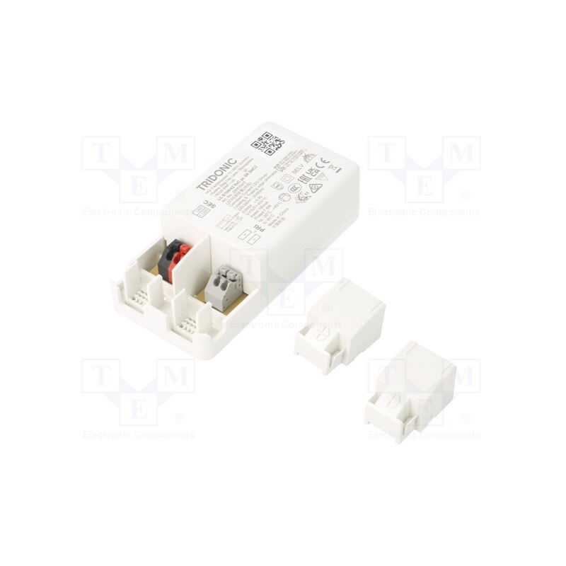 1 pcs x TRIDONIC - LC 8/180/42 FIXC PC SR SNC2 - Power supply: switched-mode, LED, 8W, 27÷42VDC, 180mA, 198÷264VAC