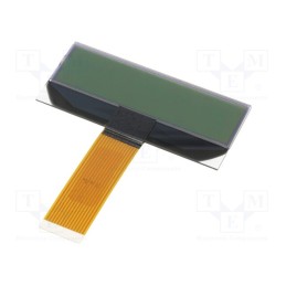 1 pcs x DISPLAY ELEKTRONIK - DEM 16210 SGH - Display: LCD, alphanumeric, STN Positive, 16x2, 69.8x78.55x2.94mm