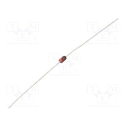 25 pcs x DC COMPONENTS - BZX55C43 - Diode: Zener, 0.5W, 43V, , DO35, single diode, Ufmax: 1V