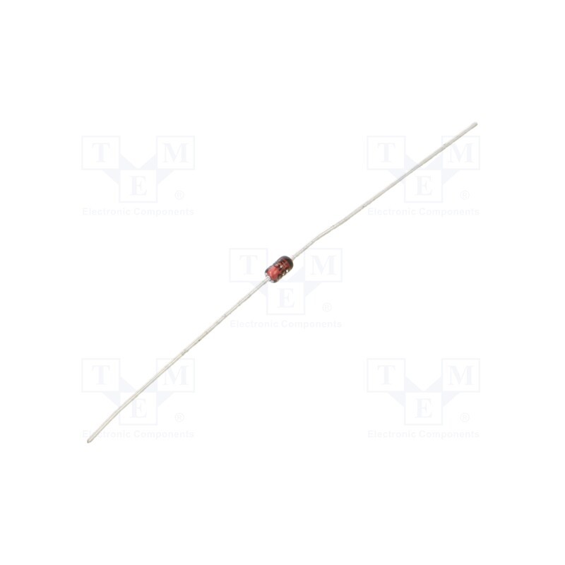 25 pcs x DC COMPONENTS - BZX55C43 - Diode: Zener, 0.5W, 43V, , DO35, single diode, Ufmax: 1V
