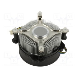 1 pcs x Akasa - AK-CC7108EP01 - Heatsink: extruded, 12VDC, aluminium, 96.5m3/h, H: 58.5mm, W: 95mm