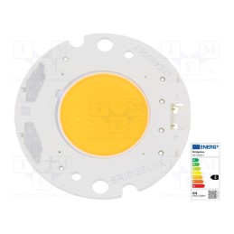 1 pcs x BRIDGELUX - BXRC-27E4000-B-73 - Power LED, COB, 120°, 900mA, P: 30.5W, 4326lm, Ø36.2mm, CRImin: 80