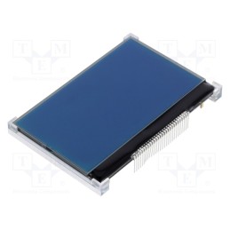 1 pcs x DISPLAY ELEKTRONIK - DEM 128064E1 SBH-PW-N - Display: LCD, graphical, 128x64, STN Negative, 77.4x52.4x10.5mm