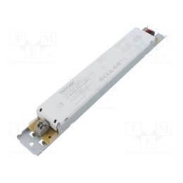 1 pcs x TRIDONIC - LC 50/350/143 FIXC LP SNC2 - Power supply: switched-mode, LED, 50W, 71.5÷143VDC, 350mA, OUT: 1