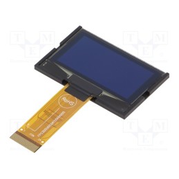 1 pcs x RAYSTAR OPTRONICS - REX012864YYAP3N00000 - Display: OLED, graphical, 1.54', 128x64, Dim: 45.24x29.14x2.01mm