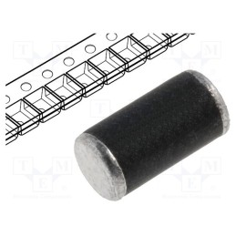 3 pcs x TAIWAN SEMICONDUCTOR - LL5818 L0 - Diode: Schottky rectifying, SMD, 30V, 1A, MELF plastic,