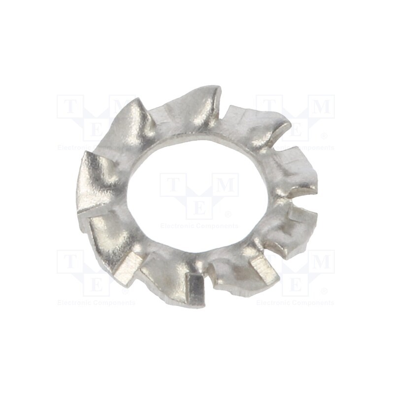 200 pcs x BOSSARD - 1184032 - Washer, round, D6mm, acid resistant steel A4, DIN 6798A, BN 4880