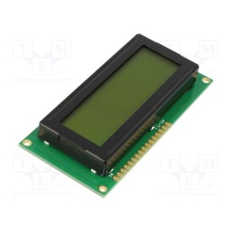 1 pcs x DISPLAY ELEKTRONIK - DEM 16212 SYH-LY - Display: LCD, alphanumeric, STN Positive, 16x2, 84x40x13.7mm, LED