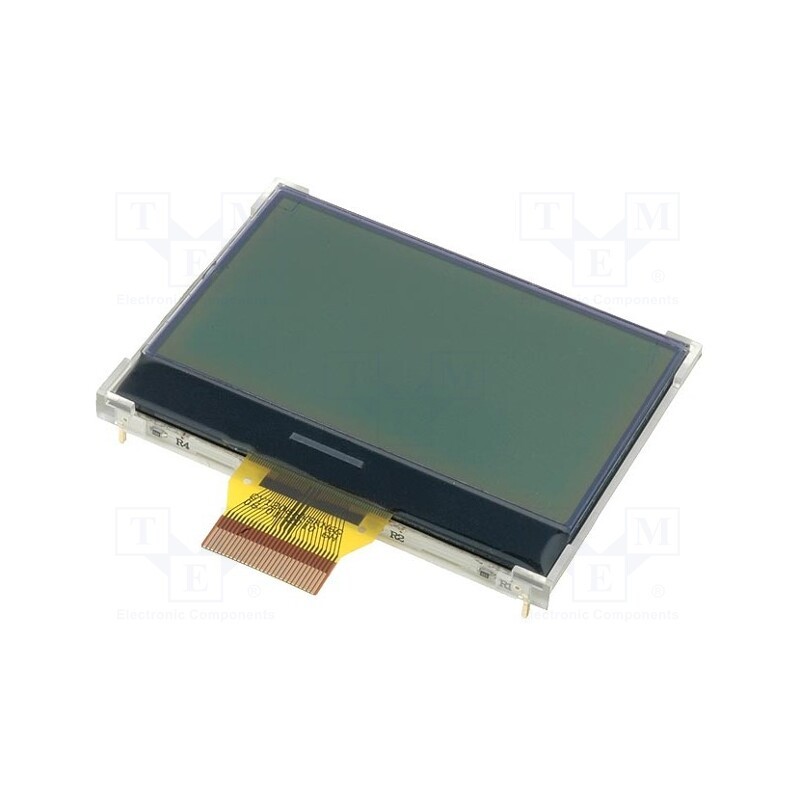 1 pcs x RAYSTAR OPTRONICS - RX12864A1-GHW - Display: LCD, graphical, 128x64, COG,STN Positive, gray, LED