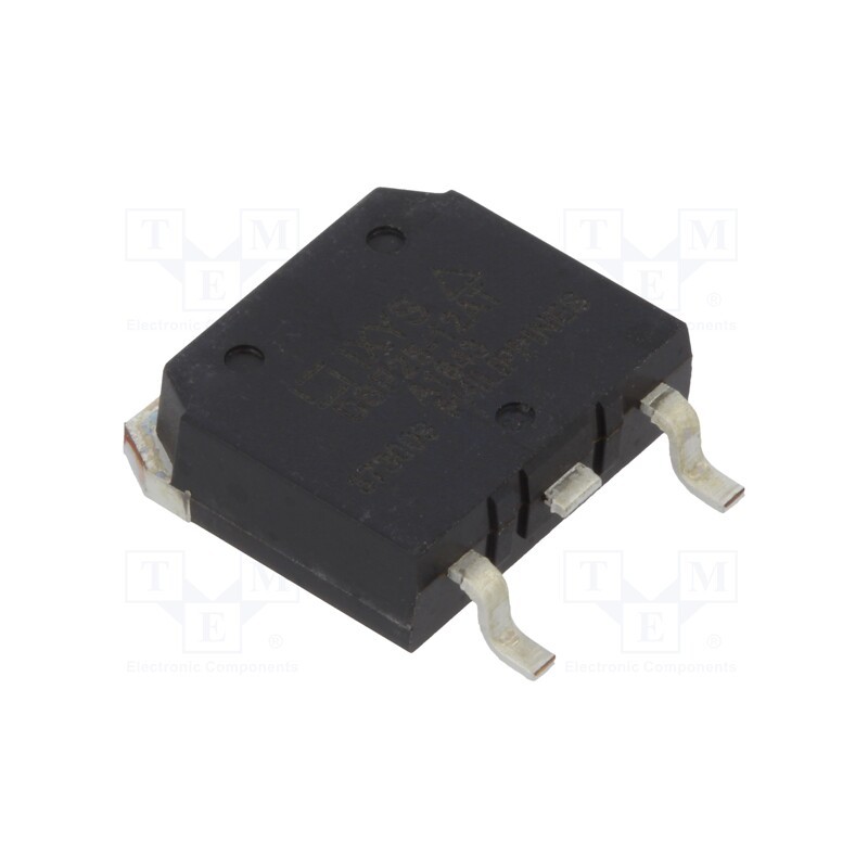 1 pcs x IXYS - DSP25-12AT-TUB - Diode: rectifying, SMD, 1.2kV, 25A, D3PAK, Ufmax: 1.16V, Ifsm: 300A