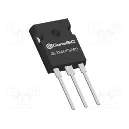 1 pcs x GeneSiC SEMICONDUCTOR - GE2X8MPS06D - Diode: Schottky rectifying, SiC, THT, 650V, 8Ax2, TO247-3,