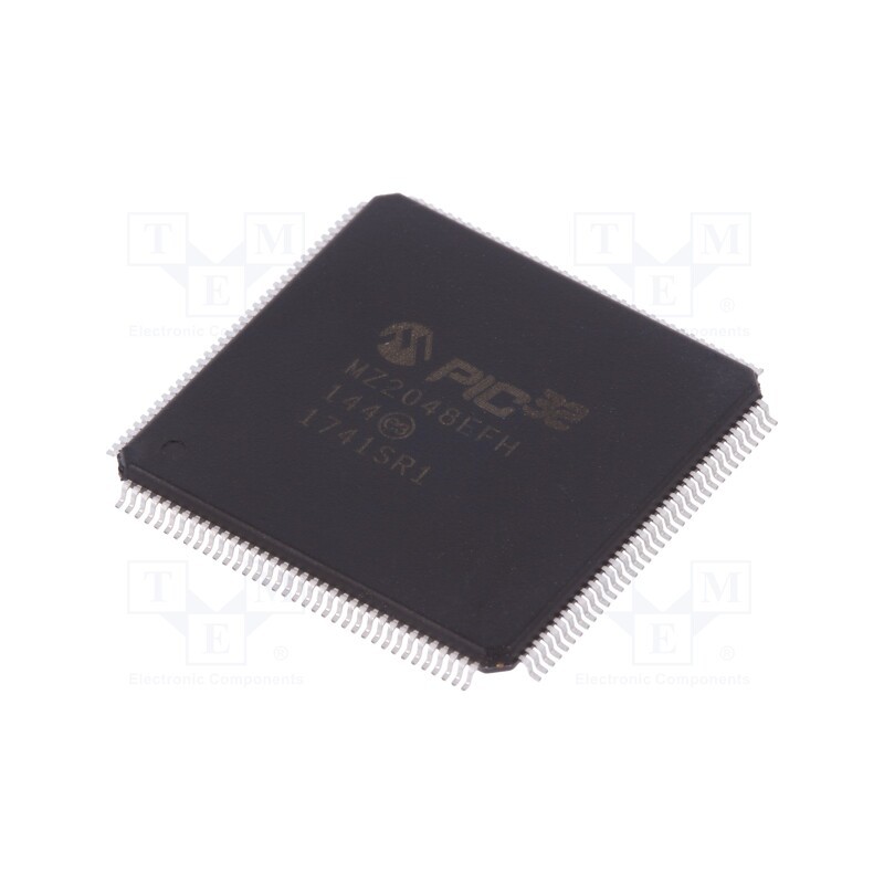 1 pcs x MICROCHIP TECHNOLOGY - PIC32MZ2048EFH144-I/PL - IC: PIC microcontroller, 2048kB, 2.2÷3.6VDC, SMD, LQFP144, PIC32