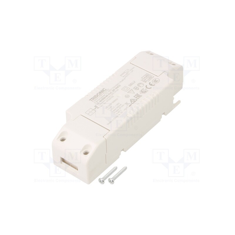 1 pcs x TRIDONIC - LC 40W 900MA 45V FIXC SR SNC2 - Power supply: switched-mode, LED, 40W, 27÷45VDC, 900mA, 198÷264VAC