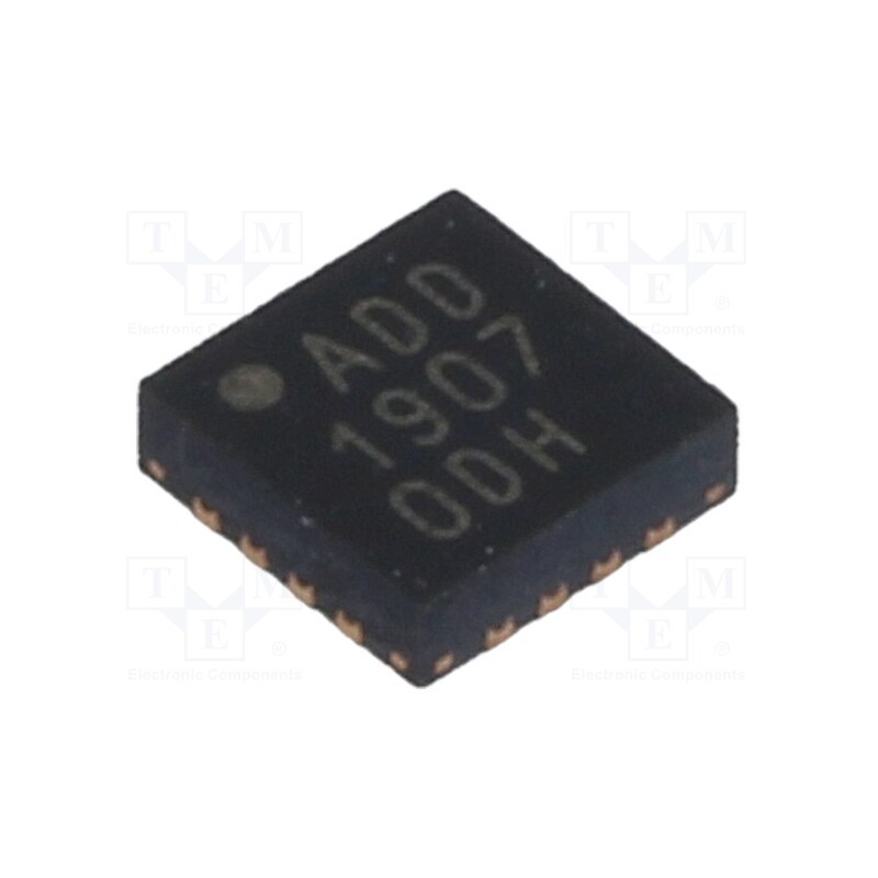 1 pcs x MICROCHIP TECHNOLOGY - MCP47CMB01-E/MG - IC: D/A converter, 8bit, 3.4Msps, Ch: 1, 1.8÷5.5V, QFN16, -40÷125°C