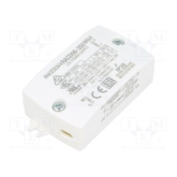 1 pcs x RECOM - RACD06-350 - Power supply: switched-mode, LED, 6W, 3÷22VDC, 350mA, 90÷264VAC