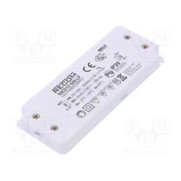 1 pcs x RECOM - RACD12-500-LP - Power supply: switched-mode, LED, 12W, 2÷24VDC, 500mA, 198÷264VAC