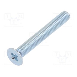200 pcs x BOSSARD - 1156535 - Screw, M3x22, Head: countersunk, Phillips, PH1, steel, zinc