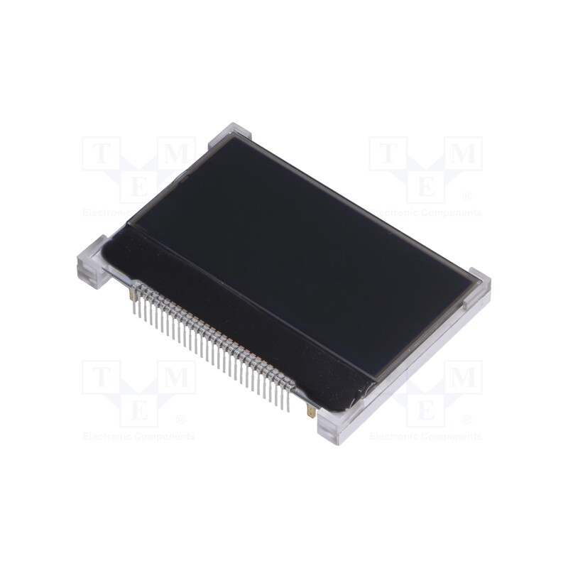 1 pcs x DISPLAY ELEKTRONIK - DEM 128064O ADX-PW-N - Display: LCD, graphical, 128x64, 58.2x41.7x5.7mm, 2', LED, PIN: 28
